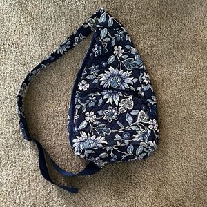 Floral Blue Sling Bag made Vera Bradley